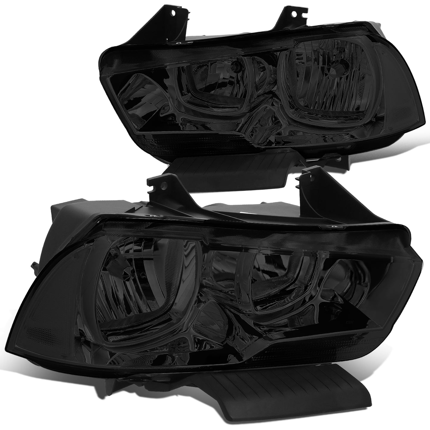 FAROS 11-14 DODGE CHARGER 4-DOOR - SMOKE HOUSING / CLEAR CORNER - H11 LOW BEAM / 9005 HIGH BEAM