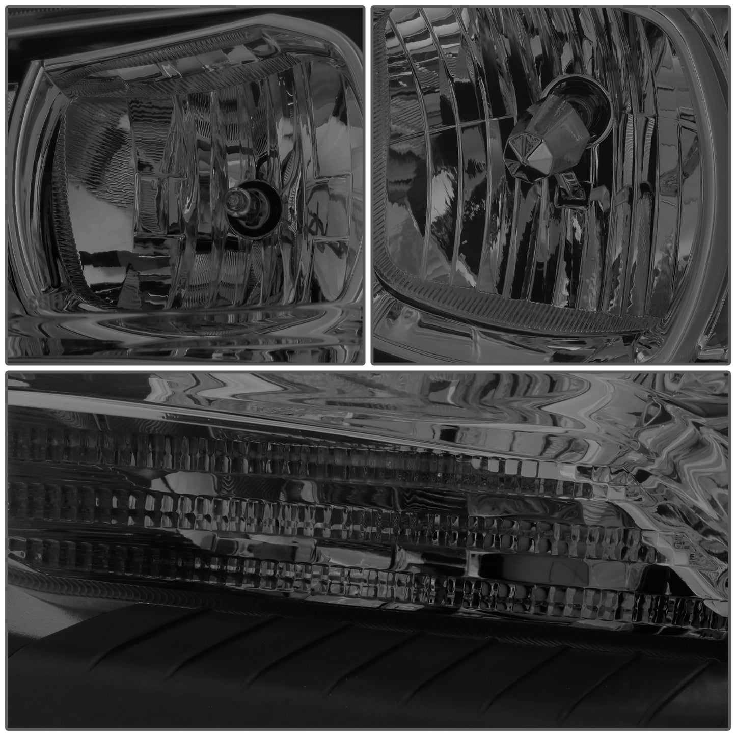 FAROS 11-14 DODGE CHARGER 4-DOOR - SMOKE HOUSING / CLEAR CORNER - H11 LOW BEAM / 9005 HIGH BEAM