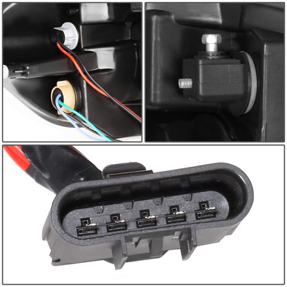 FAROS 06-13 CHEVY IMPALA / 14-16 CHEVY IMPALA LIMITED / 06-07 CHEVY MONTE CARLO 2/4-DOOR - CHROME HOUSING / AMBER CORNER - H11 LOW BEAM / H9 HIGH BEAM