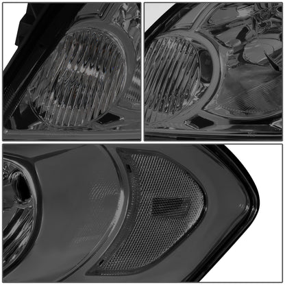 FAROS 06-13 CHEVY IMPALA / 14-16 CHEVY IMPALA LIMITED / 06-07 CHEVY MONTE CARLO 2/4-DOOR - SMOKE HOUSING / CLEAR CORNER - H11 LOW BEAM / H9 HIGH BEAM