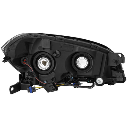 FAROS 08-12 CHEVROLET MALIBU - CHROME HOUSING / AMBER CORNER - H11 LOW BEAM / H9 HIGH BEAM