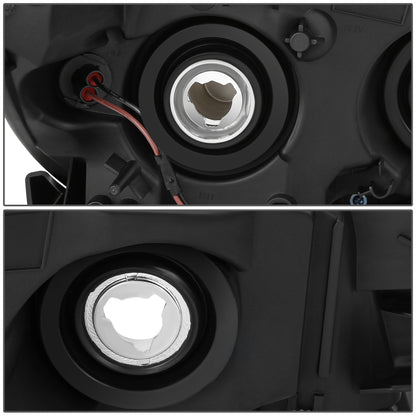 FAROS 08-12 CHEVROLET MALIBU - CHROME HOUSING / AMBER CORNER - H11 LOW BEAM / H9 HIGH BEAM