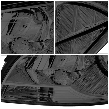 FAROS 08-12 CHEVROLET MALIBU - SMOKE HOUSING / CLEAR CORNER - H11 LOW BEAM / H9 HIGH BEAM