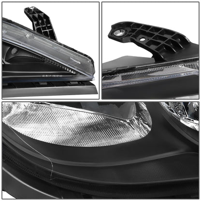 FAROS 17-20 CHRYSLER PACIFICA (WITHOUT QUAD LAMPS) - BLACK HOUSING / CLEAR CORNER - 9005 HIGH / H11 LOW BEAM