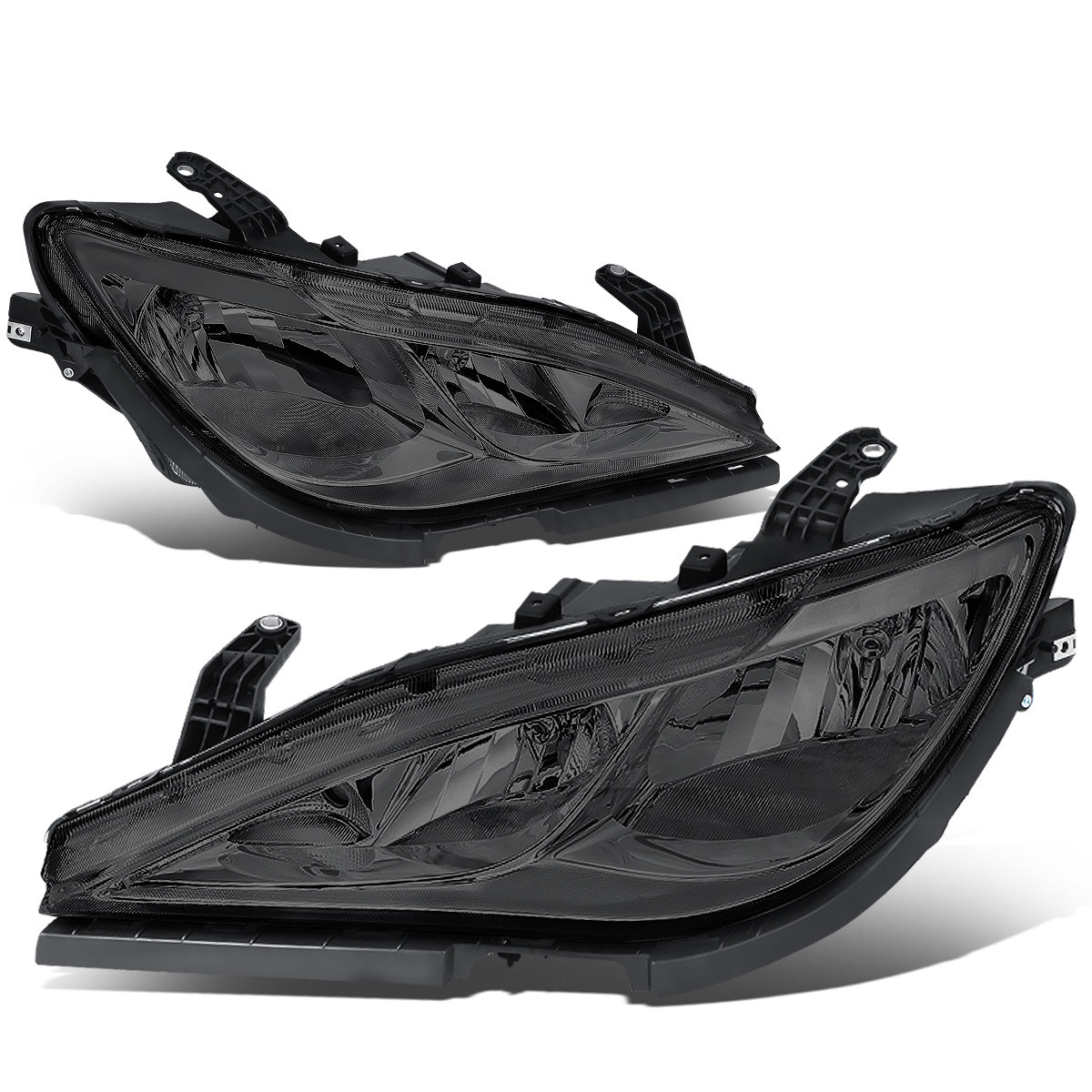 FAROS 17-20 CHRYSLER PACIFICA (WITHOUT QUAD LAMPS) - SMOKE HOUSING / CLEAR CORNER - 9005 HIGH / H11 LOW BEAM