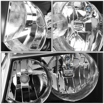FAROS 07-14 CHEVY TAHOE / 07-13 CHEVY AVALANCHE / 07-14 CHEVY SUBURBAN 1500 / 07-13 CHEVY SUBURBAN 2500 - BLACK HOUSING / AMBER CORNER - H11 LOW BEAM / 9005 HIGH BEAM