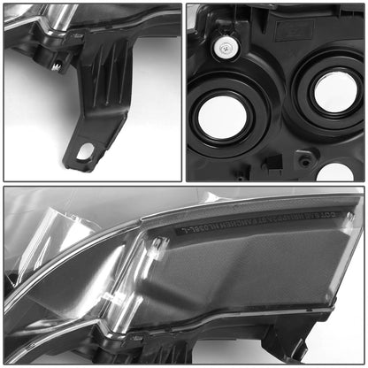 FAROS 07-14 CHEVY TAHOE / 07-13 CHEVY AVALANCHE / 07-14 CHEVY SUBURBAN 1500 / 07-13 CHEVY SUBURBAN 2500 - BLACK HOUSING / CLEAR CORNER - H11 LOW BEAM / 9005 HIGH BEAM