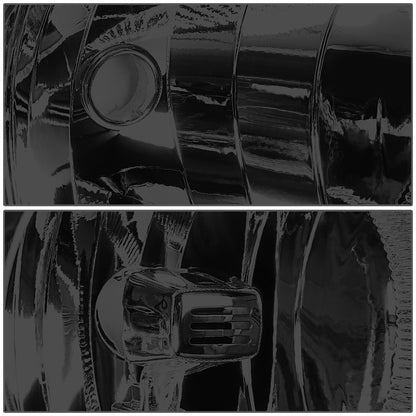 FAROS 07-13 CHEVY SILVERADO 1500 / 07-14 CHEVY SILVERADO 2500 3500 & HD MODELS - BLACK HOUSING / SMOKE LENS / AMBER CORNER - H11 LOW BEAM / 9005 HIGH BEAM