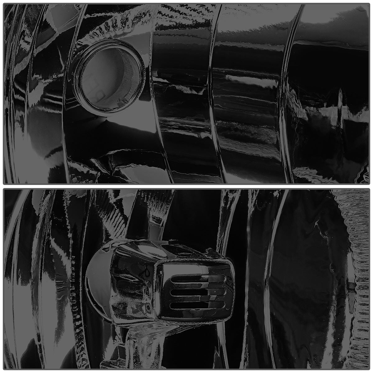 FAROS 07-13 CHEVY SILVERADO 1500 / 07-14 CHEVY SILVERADO 2500 3500 & HD MODELS - BLACK HOUSING / SMOKE LENS / CLEAR CORNER - H11 LOW BEAM / 9005 HIGH BEAM