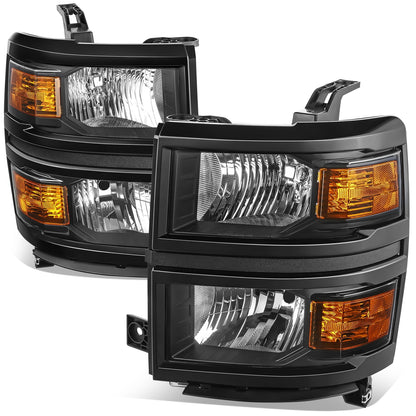 FAROS 2014-2015 SILVERADO 1500//WHITE COVER, YELLOW REVERSE, BLACK BACKGROUND LIGHT WITH BLUE LIGHT BULB