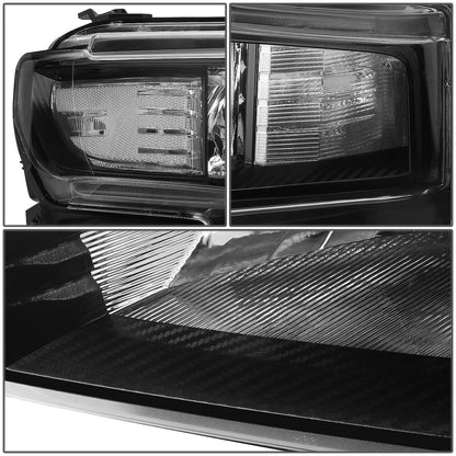 FAROS 19-21 CHEVROLET SILVERADO 1500 - FITS WT/CUSTOM/CUSTOM TRAIL BOSS MODEL ONLY - EXCLUDES LED HEADLIGHT MODELS - ONLY FITS MODELS WITH FACTORY HALOGEN HEADLIGHTS - OE STYLE - BLACK HOUSING / CLEAR CORNER - H11 LOW BEAM / 9005 HIGH BEAM