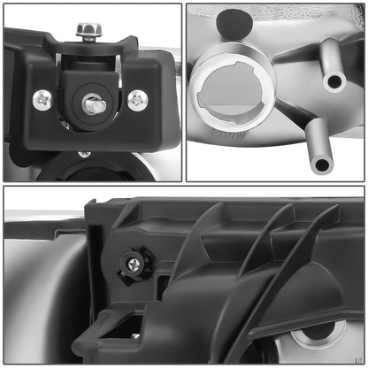 FAROS 99-02 CHEVY SILVERADO/AVALANCHE//WHITE HOOD, WHITE REVERSE, BRIGHT BOTTOM 4P LIGHT WITH BLUE LIGHT BULB