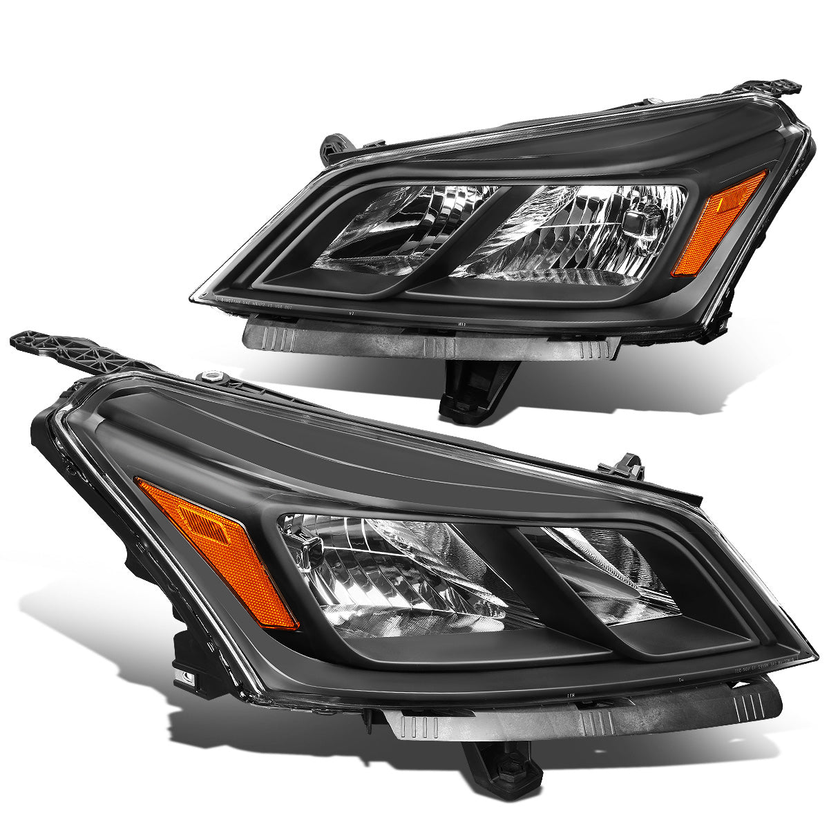 FAROS 13-17 CHEVY TRAVERSE - BLACK HOUSING / AMBER CORNER - H11 LOW BEAM / H7 HIGH BEAM