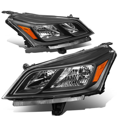 FAROS 13-17 CHEVY TRAVERSE - BLACK HOUSING / AMBER CORNER - H11 LOW BEAM / H7 HIGH BEAM