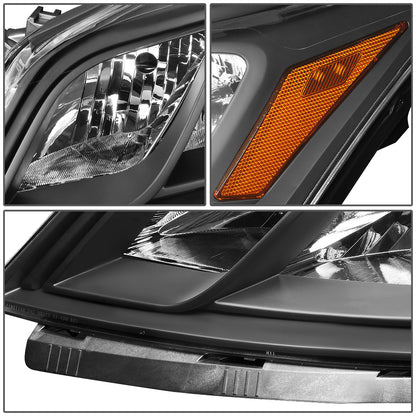 FAROS 13-17 CHEVY TRAVERSE - BLACK HOUSING / AMBER CORNER - H11 LOW BEAM / H7 HIGH BEAM