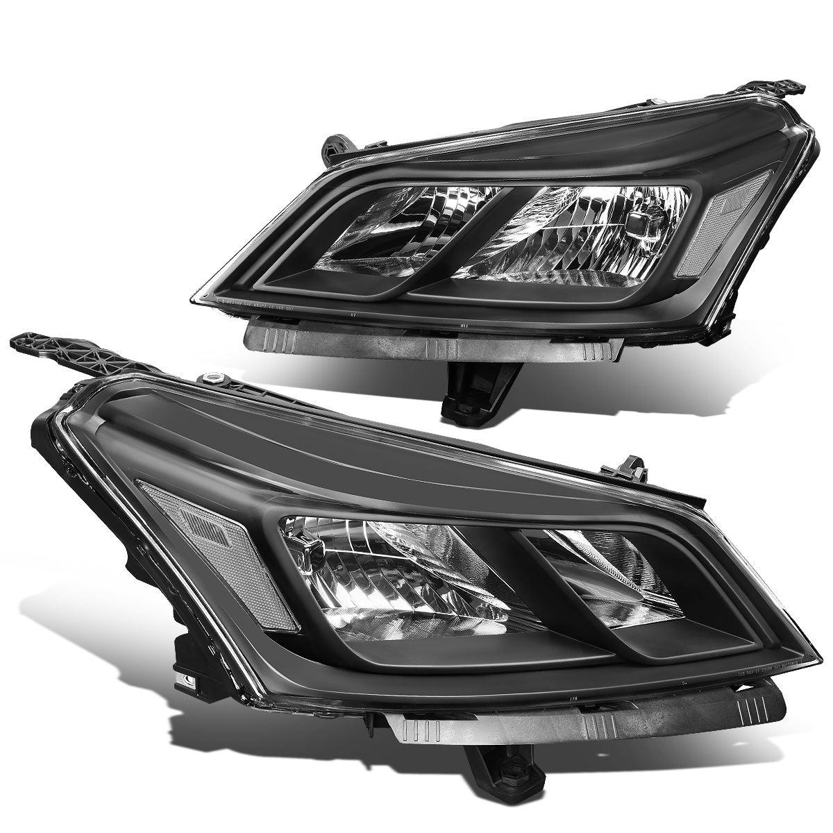FAROS 13-17 CHEVY TRAVERSE - BLACK HOUSING / CLEAR CORNER - H11 LOW BEAM / H7 HIGH BEAM