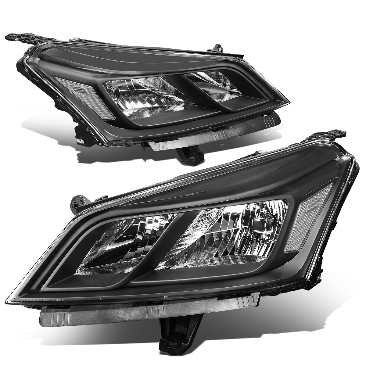 FAROS 13-17 CHEVY TRAVERSE - BLACK HOUSING / CLEAR CORNER - H11 LOW BEAM / H7 HIGH BEAM