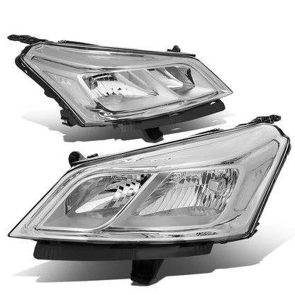 FAROS 13-17 CHEVY TRAVERSE - CHROME HOUSING / CLEAR CORNER - H11 LOW BEAM / H7 HIGH BEAM