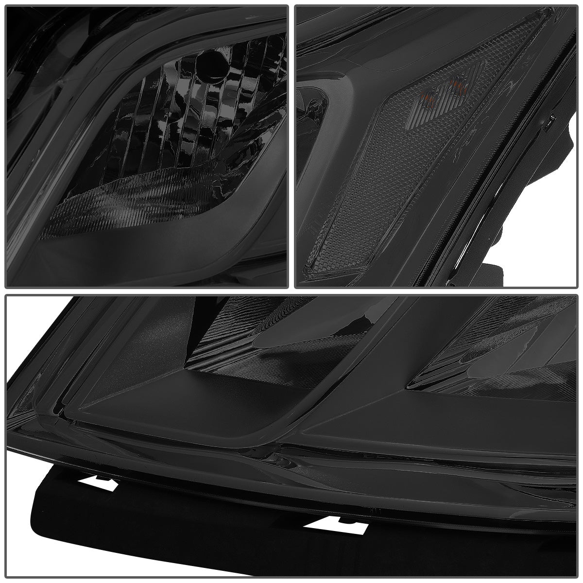 FAROS 13-17 CHEVY TRAVERSE - SMOKE HOUSING / CLEAR CORNER - H11 LOW BEAM / H7 HIGH BEAM
