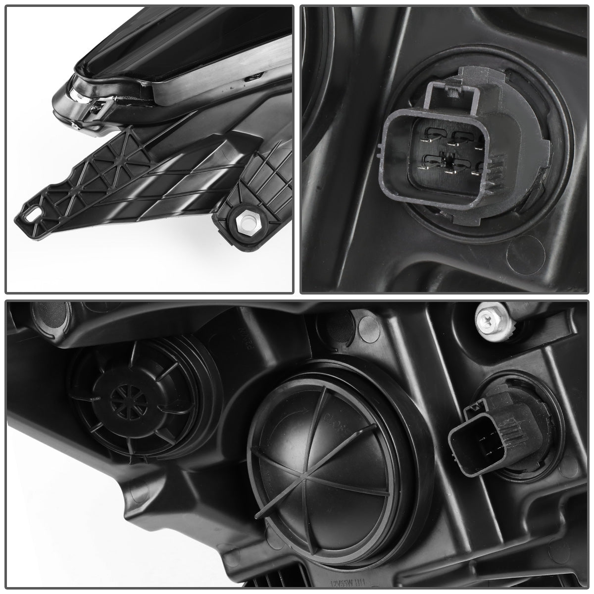 FAROS 13-17 CHEVY TRAVERSE - SMOKE HOUSING / CLEAR CORNER - H11 LOW BEAM / H7 HIGH BEAM