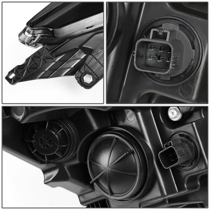 FAROS 13-17 CHEVY TRAVERSE - SMOKE HOUSING / CLEAR CORNER - H11 LOW BEAM / H7 HIGH BEAM