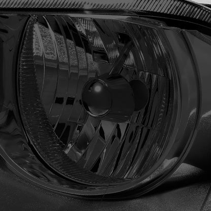 FAROS 08-14 DODGE AVENGER - 9005 HIGH / 9006 LOW / 3457A SIGNAL / 194 SIDE MARKER - CHROME HOUSING / SMOKED LENS /  CLEAR CORNER