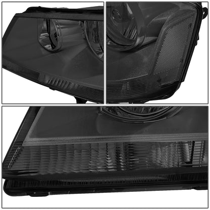 FAROS 08-14 DODGE AVENGER - 9005 HIGH / 9006 LOW / 3457A SIGNAL / 194 SIDE MARKER - CHROME HOUSING / SMOKED LENS /  CLEAR CORNER