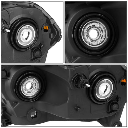 FAROS 11-13 DODGE DURANGO - BLACK HOUSING / AMBER CORNER - H11 LOW BEAM / 9005 HIGH BEAM