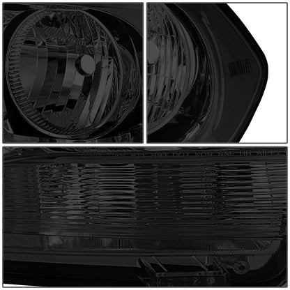 FAROS 11-13 DODGE DURANGO - SMOKE HOUSING / CLEAR CORNER - H11 LOW BEAM / 9005 HIGH BEAM