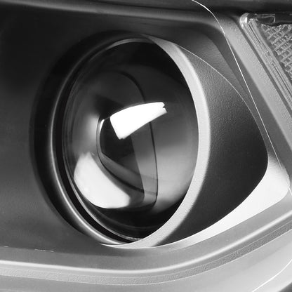 FAROS 14-20 DODGE DURANGO - FITS MODELS WITH HALOGEN HEADLIGHTS WITHOUT LED DRL ONLY - PROJECTOR LOW BEAM - BLACK HOUSING / CLEAR CORNER - 9005 HIGH / LOW BEAM