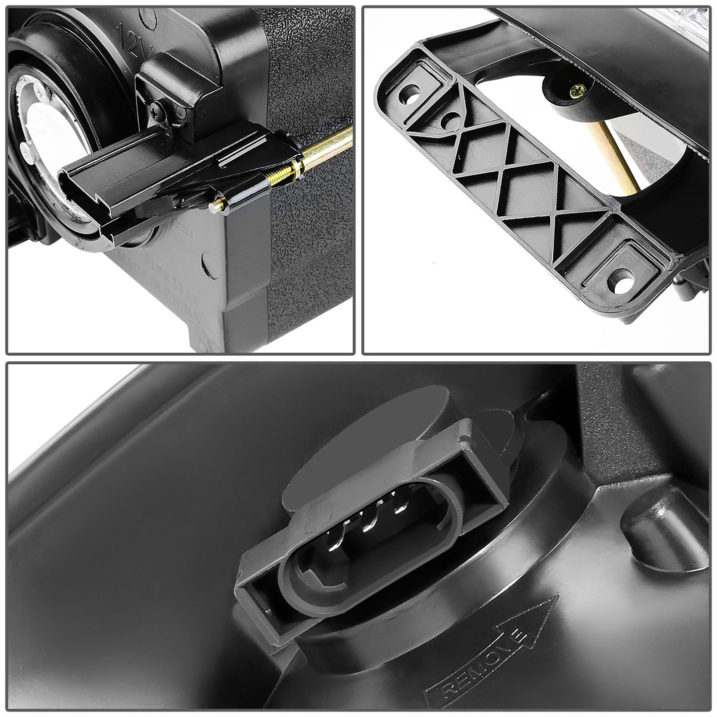 FAROS 02-05 DODGE RAM 1500 / 03-05 RAM 2500 , 3500 2/4-DOOR - CHROME HOUSING / AMBER CORNER - 9007 LOW BEAM / HIGH BEAM