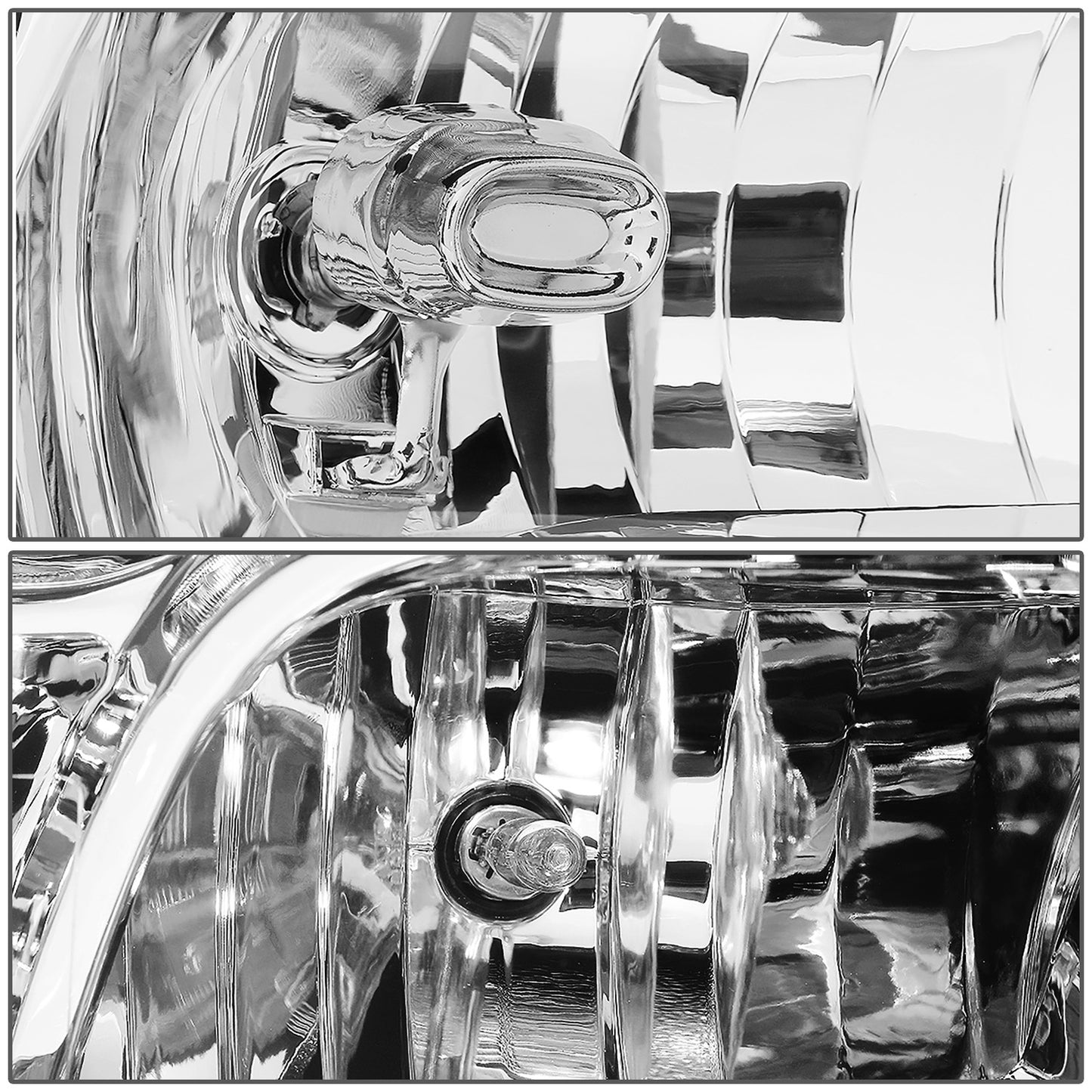 FAROS 09-10 DODGE RAM 1500 / 2010 DODGE RAM 2500, 3500 / 11-18 DODGE RAM 1500, 2500, 3500, 4500, 5500 - FITS 2009 NEW BODY STLYLE MODELS ONLY - WILL NOT FIT MODELS IWTH FACTORY PROJECTOR LED STYLE HEADLIGHTS - ONLY FITS MODELS WITH QUAD HEADLAMPS - CHROME