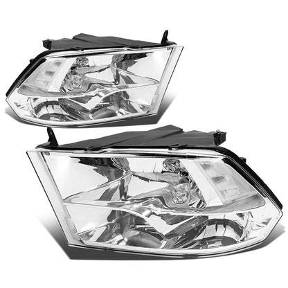 FAROS 09-10 DODGE RAM 1500 / 2010 DODGE RAM 2500, 3500 / 11-18 DODGE RAM 1500, 2500, 3500, 4500, 5500 - FITS 2009 NEW BODY STLYLE MODELS ONLY - WILL NOT FIT MODELS IWTH FACTORY PROJECTOR LED STYLE HEADLIGHTS - ONLY FITS MODELS WITH QUAD HEADLAMPS - CHROME