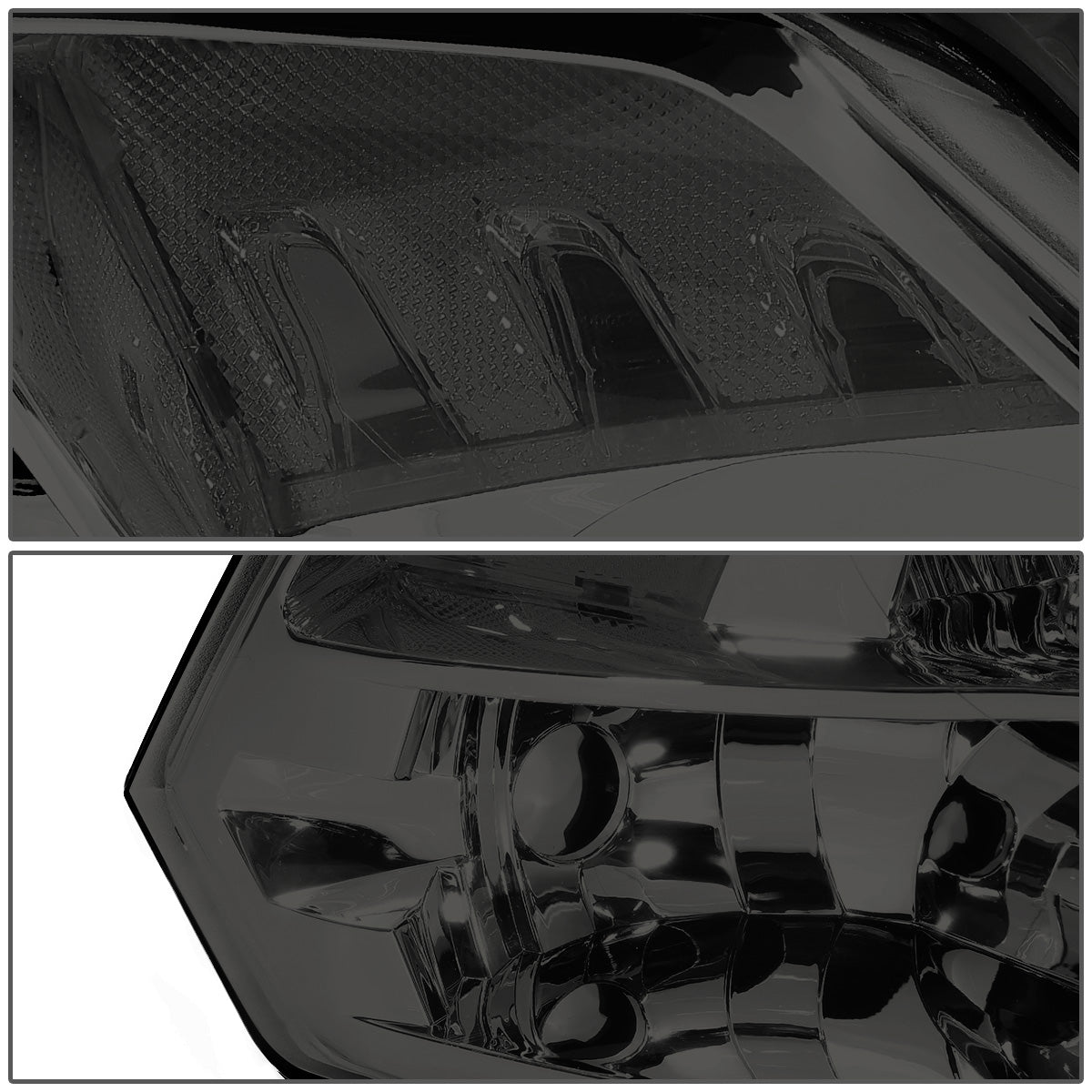 FAROS 09-10 DODGE RAM 1500 / 2010 DODGE RAM 2500, 3500 / 11-18 DODGE RAM 1500, 2500, 3500, 4500, 5500 - FITS 2009 NEW BODY STLYLE MODELS ONLY - WILL NOT FIT MODELS IWTH FACTORY PROJECTOR LED STYLE HEADLIGHTS - ONLY FITS MODELS WITH QUAD HEADLAMPS - SMOKE