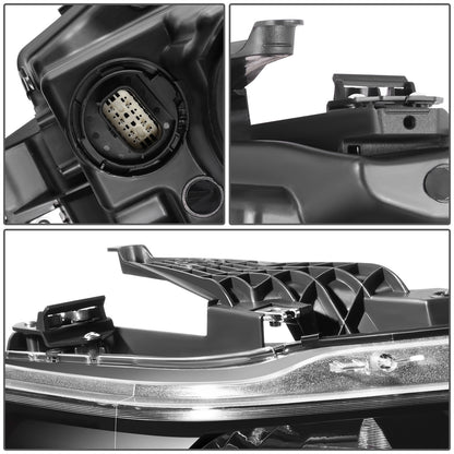 FAROS 19-24 RAM 1500 - WITH FACTORY HALOGEN HEADLIGHTS - 9005 HIGH / H11 LOW / 12961 MARKER - BLACK / AMBER