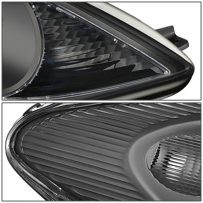 FAROS 02-03 LEXUS ES300 / 04 LEXUS ES330 - BLACK HOUSING / CLEAR CORNER - H7 LOW BEAM / 9005 HIGH BEAM