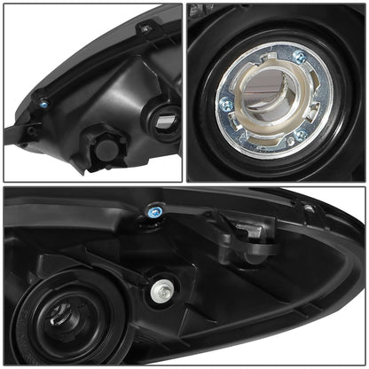 FAROS 02-03 LEXUS ES300 / 04 LEXUS ES330 - BLACK HOUSING / CLEAR CORNER - H7 LOW BEAM / 9005 HIGH BEAM
