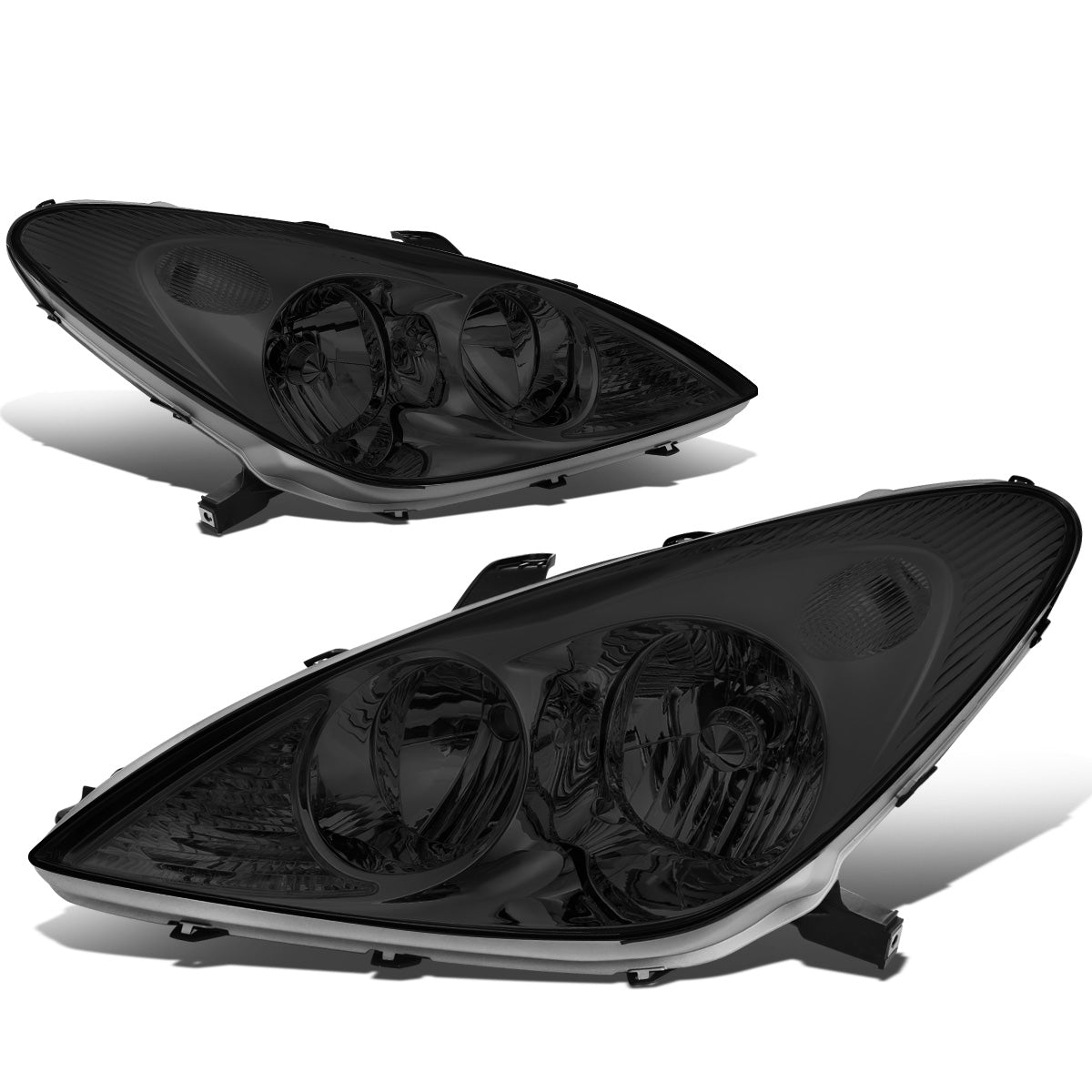 FAROS 02-03 LEXUS ES300 / 04 LEXUS ES330 - SMOKE HOUSING / CLEAR CORNER - H7 LOW BEAM / 9005 HIGH BEAM