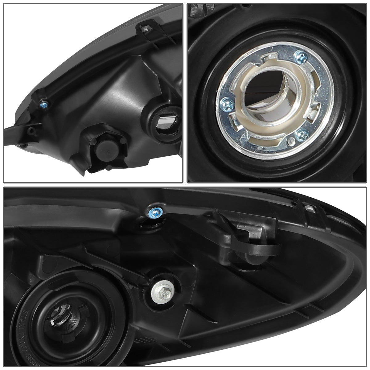 FAROS 02-03 LEXUS ES300 / 04 LEXUS ES330 - SMOKE HOUSING / CLEAR CORNER - H7 LOW BEAM / 9005 HIGH BEAM