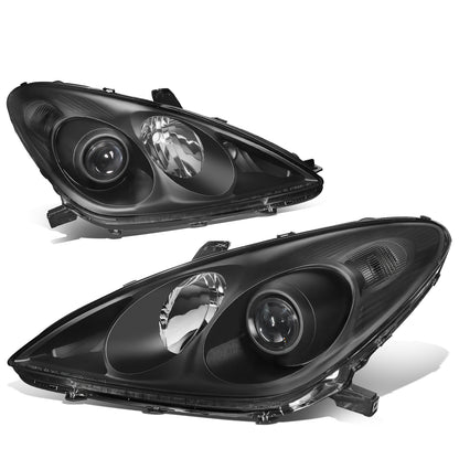 FAROS 04-06 LEXUS ES330 - FITS MODELS WITH HALOGEN HEADLIGHT ONLY. EXCLUDES FACTORY HID EQUIPPED MODELS - OEM STYLE - H11 LOW / 9005 HIGH / 7440A SIGNAL / 194 MARKER - BLACK HOUSING / CLEAR CORNER