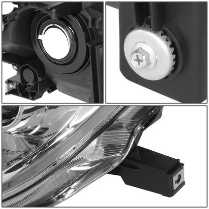 FAROS 04-06 LEXUS ES330 - FITS MODELS WITH HALOGEN HEADLIGHT ONLY. EXCLUDES FACTORY HID EQUIPPED MODELS - OEM STYLE - H11 LOW / 9005 HIGH / 7440A SIGNAL / 194 MARKER - CHROME HOUSING / CLEAR CORNER