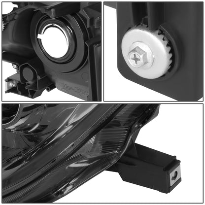 FAROS 04-06 LEXUS ES330 - FITS MODELS WITH HALOGEN HEADLIGHT ONLY. EXCLUDES FACTORY HID EQUIPPED MODELS - OEM STYLE - H11 LOW / 9005 HIGH / 7440A SIGNAL / 194 MARKER - CHROME HOUSING / SMOKED LENS / AMBER CORNER