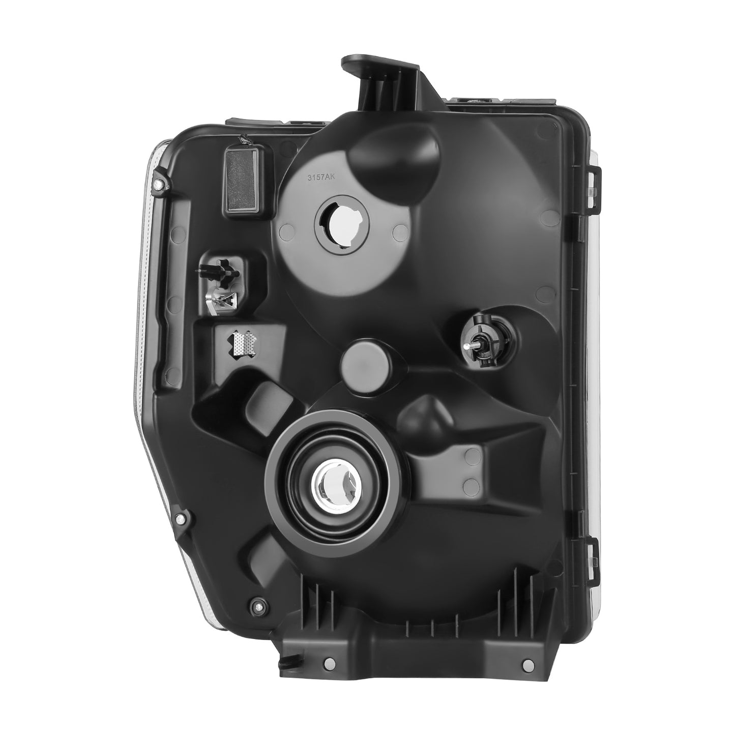 FAROS FORD E-150 2008-2014 / FORD E-250 2008-2014 / FORD E-350 SUPER DUTY 2008-2021 / FORD E-450 SUPER DUTY 2008-2021 / FORD F-650 2016-2021 / FORD F-750 2016-2021 - FITS MODELS WITHOUT FACTORY SEALED BEAM HEADLIGHTS - H13 HIGH / LOW BEAM / 168 SIDE