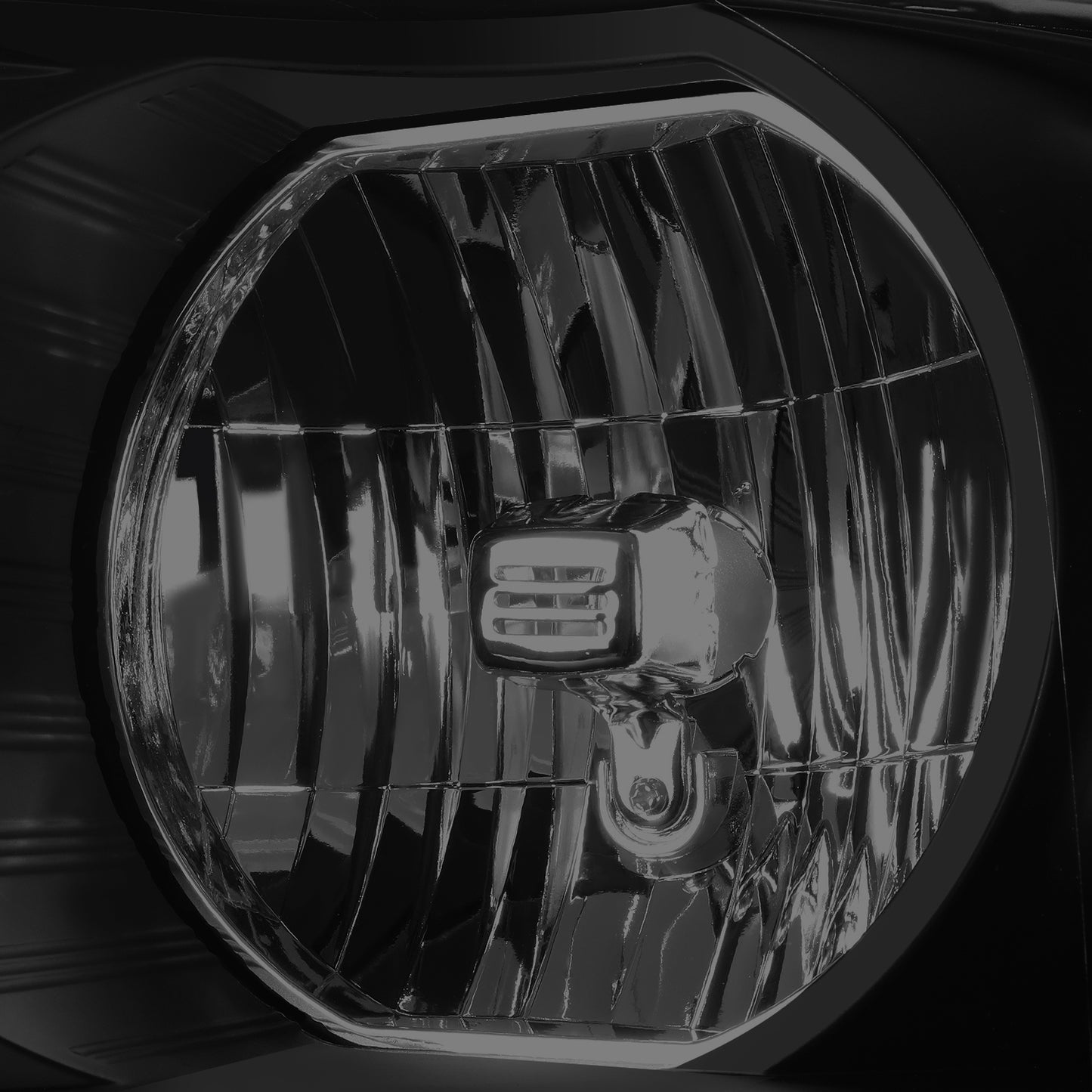 FAROS 04-08 FORD F-150 / 06-08 LINCOLN MARK LT - OE STYLE - H13 HIGH/LOW BEAM / 194 SIDE MARKER / 3157A TURN SIGNAL - BLACK HOUSING / SMOKED LENS / CLEAR CORNER