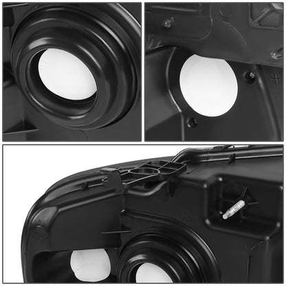 FAROS 04-08 FORD F-150 / 06-08 LINCOLN MARK LT - OE STYLE - H13 HIGH/LOW BEAM / 194 SIDE MARKER / 3157A TURN SIGNAL - BLACK HOUSING / SMOKED LENS / CLEAR CORNER