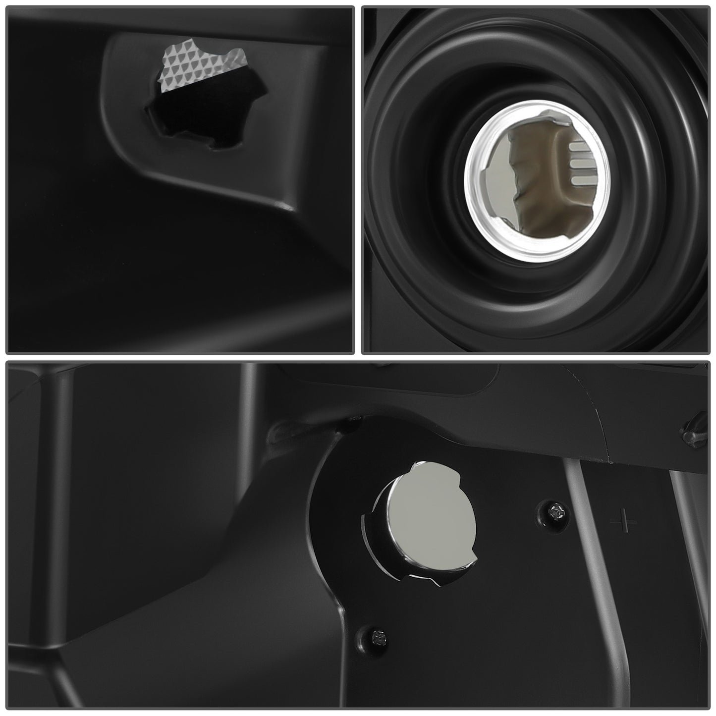 FAROS 04-08 FORD F-150 / 06-08 LINCOLN MARK LT - OE STYLE - H13 HIGH/LOW BEAM / 194 SIDE MARKER / 3157A TURN SIGNAL - CHROME HOUSING / SMOKED LENS / CLEAR CORNER