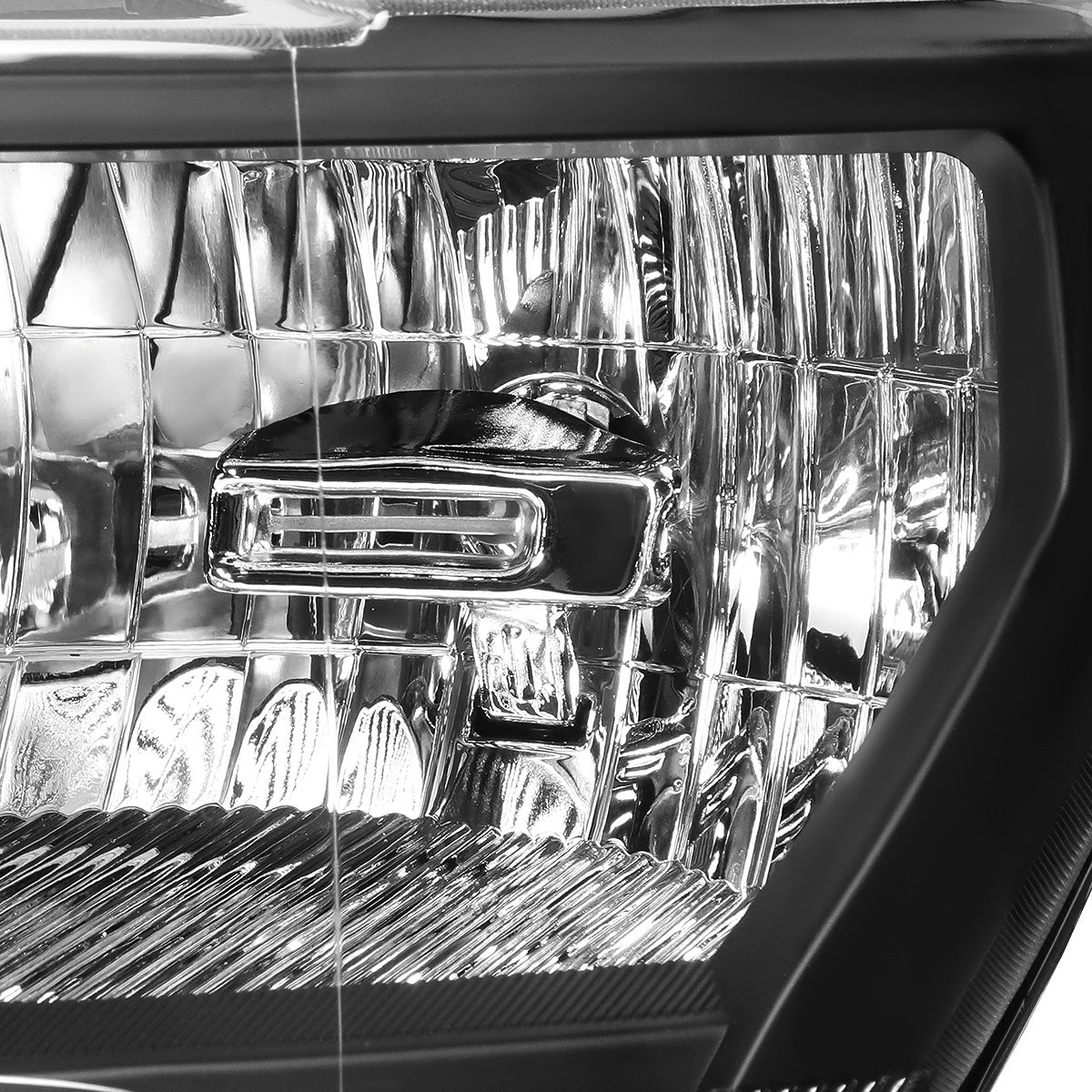 FAROS 18-19 FORD F-150 - FITS MODELS W/ HALOGEN HEADLIGHTS ONLY - H11 LOW BEAM / 9005 HIGH BEAM / 7444NA TURN SIGNAL - BLACK HOUSING / CLEAR CORNER