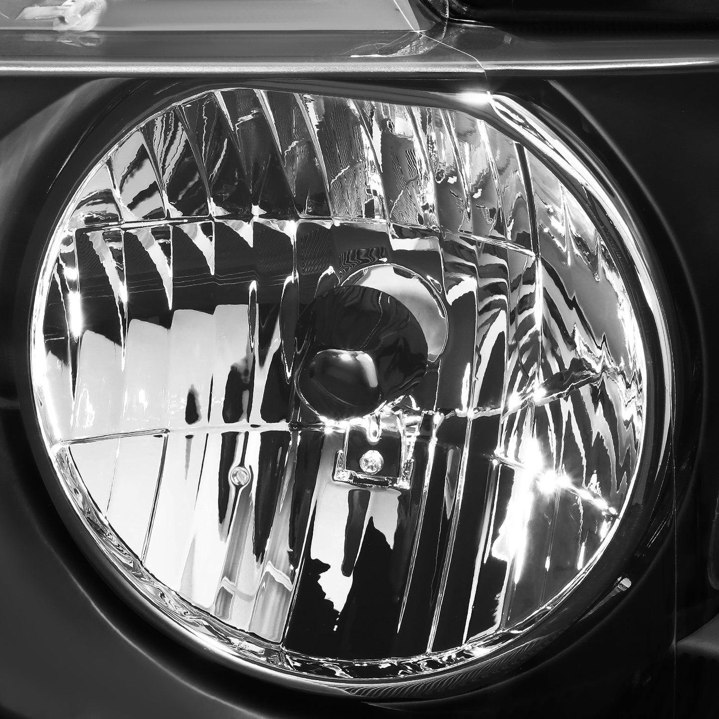 FAROS 04-08 FORD F-150 / 06-08 LINCOLN MARK LT 2/4-DR - 9007 LOW BEAM / HIGH BEAM / 3157A TURN SIGNAL - BLACK HOUSING / CLEAR CORNER