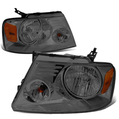 FAROS 04-08 FORD F-150 / 06-08 LINCOLN MARK LT 2/4-DR - 9007 LOW BEAM / HIGH BEAM / 3157A TURN SIGNAL - SMOKE HOUSING / AMBER CORNER