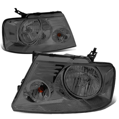 FAROS 04-08 FORD F-150 / 06-08 LINCOLN MARK LT 2/4-DR - 9007 LOW BEAM / HIGH BEAM / 3157A TURN SIGNAL - SMOKE HOUSING / CLEAR CORNER